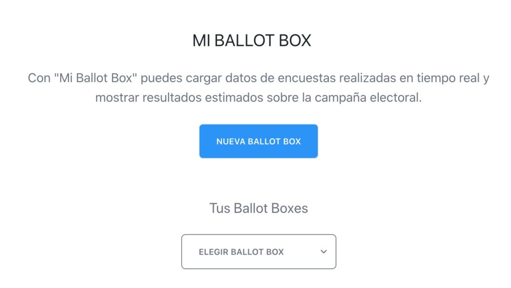 Crear Ballot Box - Politicfy