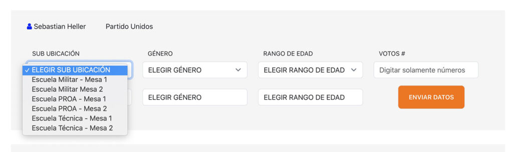 Data Entry - Ballot Box - PoliticFy