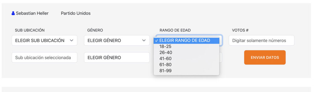 Data Entry - Ballot Box - PoliticFy