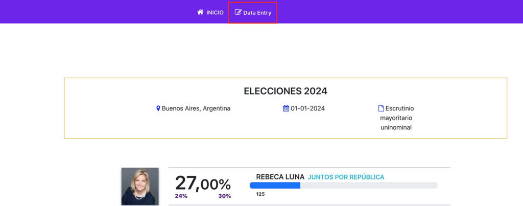 Data Entry - Ballot Box - PoliticFy